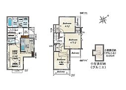 調布市深大寺東町6丁目2号棟　新築戸建