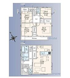 武蔵野市八幡町1丁目　2号棟 新築戸建