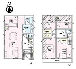 小金井市本町3丁目3号棟　新築戸建