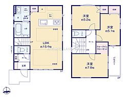 小金井市前原町3丁目1号棟　新築戸建