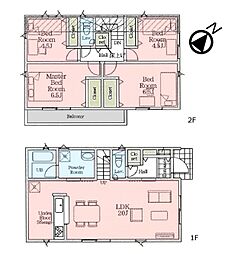 調布市飛田給3丁目1号棟　新築戸建