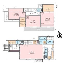 武蔵野市桜堤3丁目1号棟　新築戸建
