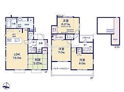 小金井市前原町3丁目1号棟　新築戸建て