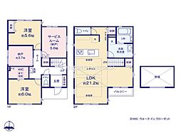 三鷹市井口5丁目　1号棟　新築戸建