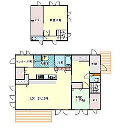 泉もえぎ台二丁目　土地付一戸建