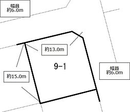 売地　豊橋市富士見台二丁目9-1