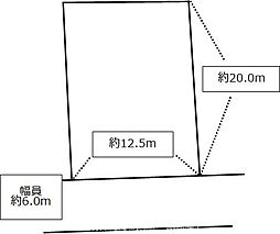 売地　豊橋市多米東町二丁目16-17