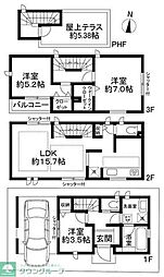 志木駅5分屋上テラス付高級貸戸建