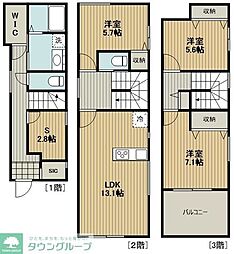 板橋区徳丸６丁目の一戸建て