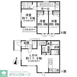 ＭＯＣＸＳＴＹＬＥ　ＧＡＲＤＥＮ中清戸　Ｃ棟 0000