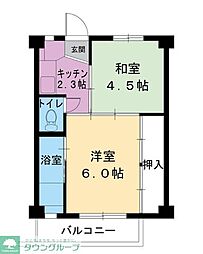 ビレッジハウス今福2号棟 (404号室) 404