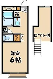 レオパレスルミエールII　18114