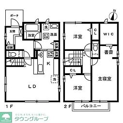 富士見市鶴瀬東　賃貸戸建 4号地