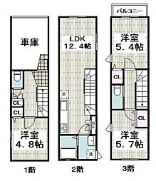 南区伏見町貸家