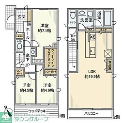 横浜市神奈川区白幡上町の一戸建て
