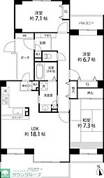 T’s garden西寺尾 E棟 206