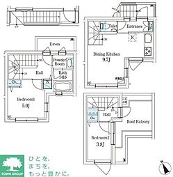 目黒区三田２丁目の一戸建て