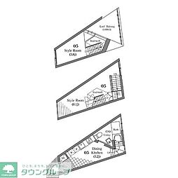 目黒区上目黒３丁目の一戸建て