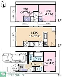 世田谷区奥沢２丁目の一戸建て