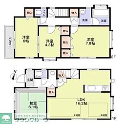 世田谷区桜上水3丁目の一戸建て