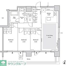 ザ・パークハビオ代々木 702