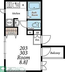 フルーレ早稲田鶴巻町 203