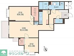 カルムアパルトマン110代沢 105