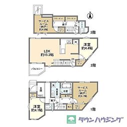 北区堀船３丁目の一戸建て