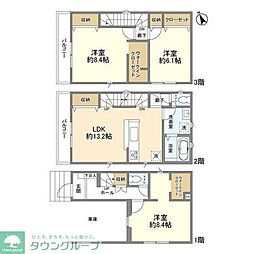 川口市芝塚原2丁目の一戸建て