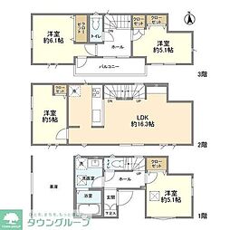 蕨市塚越7丁目の一戸建て