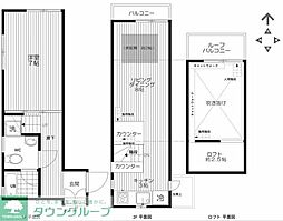新宿区原町3丁目貸家 1