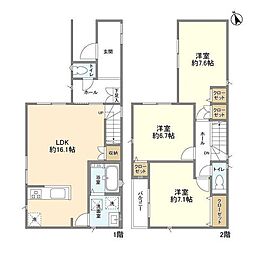 千葉市稲毛区萩台町の一戸建て