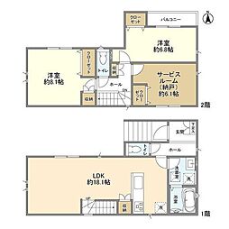千葉市若葉区若松台３丁目の一戸建て