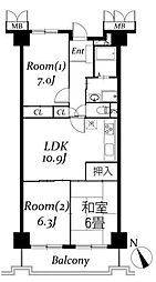 フローラ稲毛 304