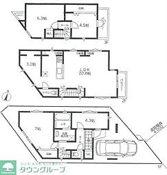 千歳台3丁目貸家