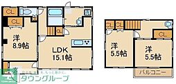 西つつじヶ丘二丁目貸家