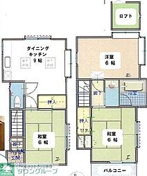 鎌ケ谷市鎌ケ谷９丁目の一戸建て