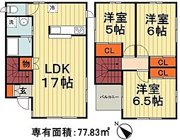 ビレッジ都町2 D