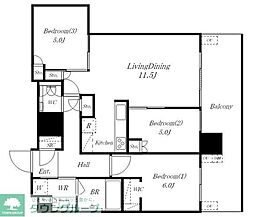 グランドシティタワー池袋 707