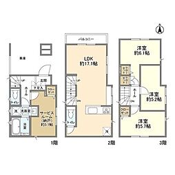 さいたま市緑区東浦和６丁目の一戸建て