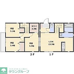 蕨中央戸建て　Ｄ D