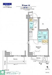 プラウドフラット清澄白河II 408