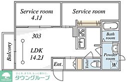 ハルモニア武蔵台 303