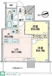 プラウドタワー武蔵小金井クロスWEST 2106