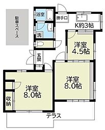 西原町4丁目貸家