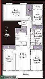 エストラーセ長池 2号棟 505