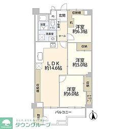京王北野マンションＤ棟 110