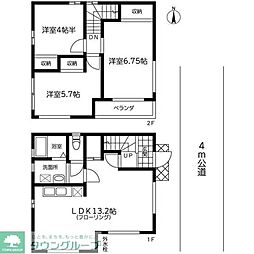 草加市中根１丁目の一戸建て