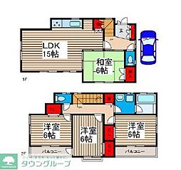 草加市遊馬町の一戸建て