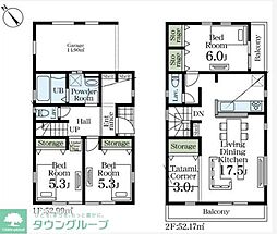 越谷市大字弥十郎の一戸建て